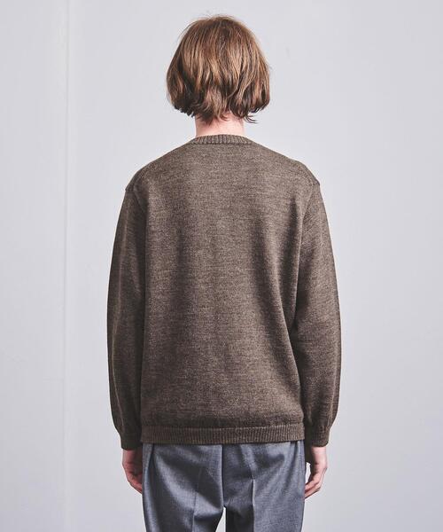 District（ディストリクト）の「＜District ＞ クルーネック カーディガン（ニット/セーター・メンズ・ブラウン/ネイビー/ダークグレー・M/S/L）」の6枚目の写真