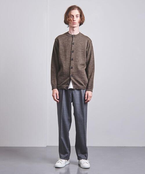 District（ディストリクト）の「＜District ＞ クルーネック カーディガン（ニット/セーター・メンズ・ブラウン/ネイビー/ダークグレー・M/S/L）」の8枚目の写真