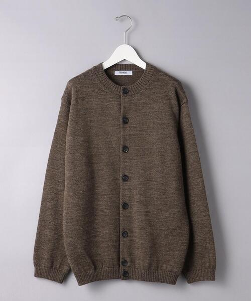 District（ディストリクト）の「＜District ＞ クルーネック カーディガン（ニット/セーター・メンズ・ブラウン/ネイビー/ダークグレー・M/S/L）」の9枚目の写真