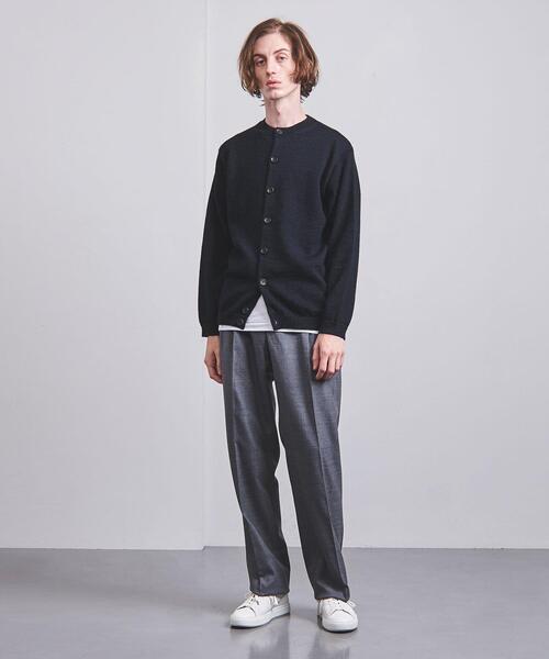 District（ディストリクト）の「＜District ＞ クルーネック カーディガン（ニット/セーター・メンズ・ブラウン/ネイビー/ダークグレー・M/S/L）」の11枚目の写真