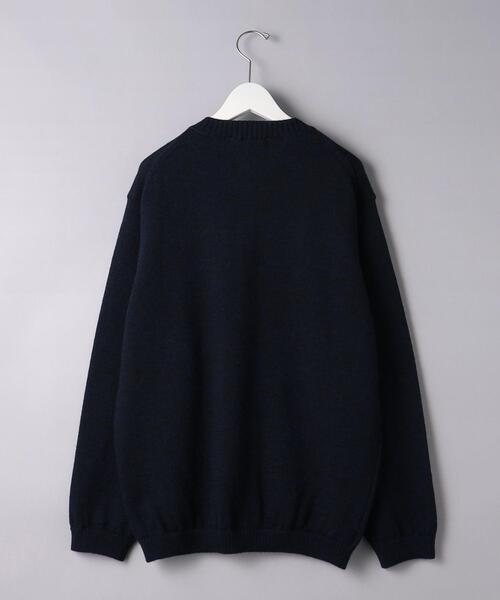 District（ディストリクト）の「＜District ＞ クルーネック カーディガン（ニット/セーター・メンズ・ブラウン/ネイビー/ダークグレー・M/S/L）」の14枚目の写真