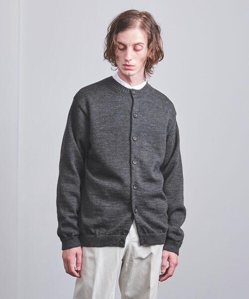 District（ディストリクト）の「＜District ＞ クルーネック カーディガン（ニット/セーター・メンズ・ブラウン/ネイビー/ダークグレー・M/S/L）」の20枚目の写真