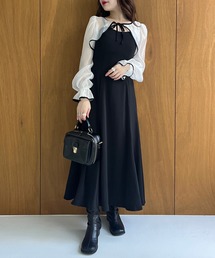 OLIVE des OLIVE | 【WEB限定】2ウェイボレロワンピース(ワンピース)