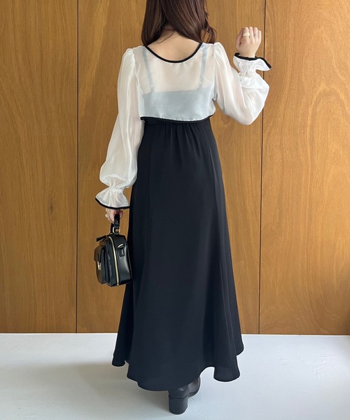 OLIVE des OLIVE(オリーブデオリーブ)の「【WEB限定】2ウェイボレロワンピース(ワンピース・レディース・ブラック/ブラウン/ブルー・FREE)」の10枚目の写真