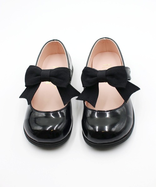 Rora（ローラ）の「ロリー 黒リボン シューズ（パンプス・キッズ・ブラック・22cm/16cm/17cm/18cm/19cm/20cm/21cm）」の14枚目の写真