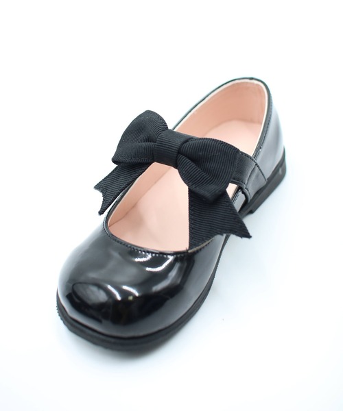 Rora（ローラ）の「ロリー 黒リボン シューズ（パンプス・キッズ・ブラック・22cm/16cm/17cm/18cm/19cm/20cm/21cm）」の10枚目の写真