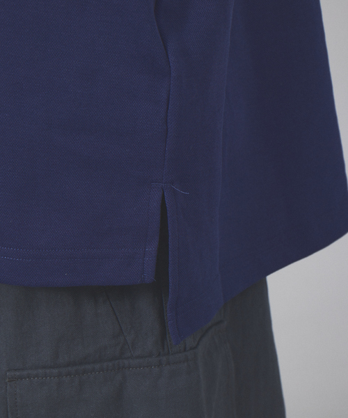 PENNEYS(ぺニーズ)の「PENNEY'S/ペニーズ THE FOX LS POLO SHIRTS フォックスLSポロシャツユニセックスPN22F015(ポロシャツ・メンズ・ネイビー/グリーン/ホワイト/グレー・M/L)」の10枚目の写真