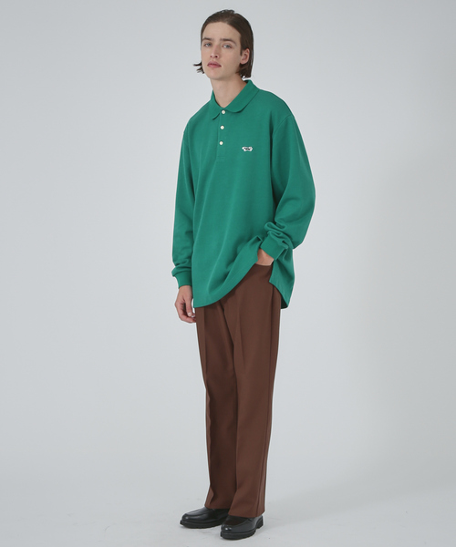 PENNEYS(ぺニーズ)の「PENNEY'S/ペニーズ THE FOX LS POLO SHIRTS フォックスLSポロシャツユニセックスPN22F015(ポロシャツ・メンズ・ネイビー/グリーン/ホワイト/グレー・M/L)」の14枚目の写真
