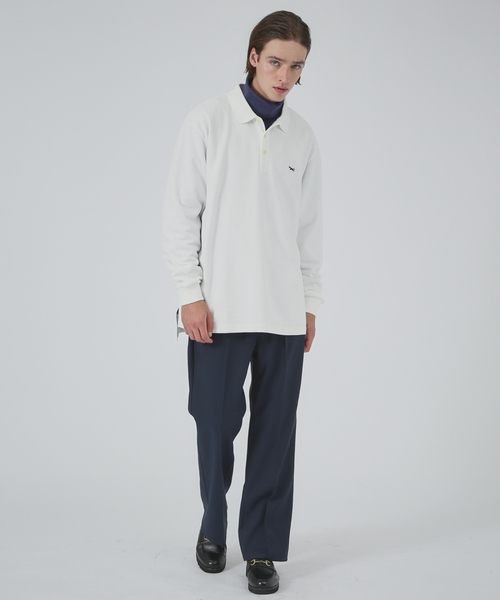 PENNEYS(ぺニーズ)の「PENNEY'S/ペニーズ THE FOX LS POLO SHIRTS フォックスLSポロシャツユニセックスPN22F015(ポロシャツ・メンズ・ネイビー/グリーン/ホワイト/グレー・M/L)」の16枚目の写真