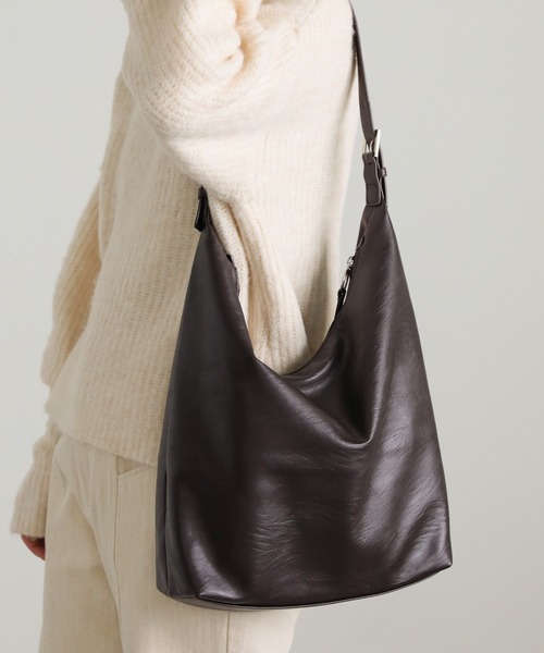 select MOCA（セレクトモカ）の「【ZOZO限定】ワンハンドルベルトショルダーバッグ（ショルダーバッグ・レディース・アイボリー/ブラウン/ブラック・FREE）」の21枚目の写真