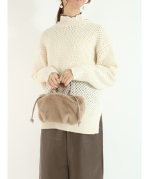 Te chichi | メッシュ編みニット(ニット/セーター)