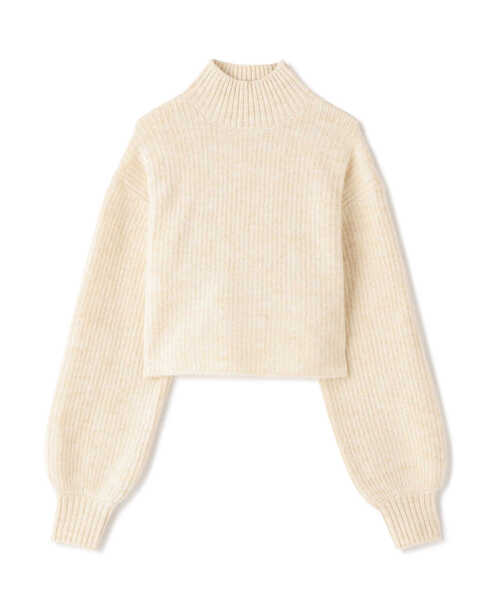 PROPORTION BODY DRESSING(プロポーションボディドレッシング)の「ショートニット / 1212270033(ニット/セーター・レディース・グレー/ホワイト系その他/ライトグリーン・FREE)」の8枚目の写真