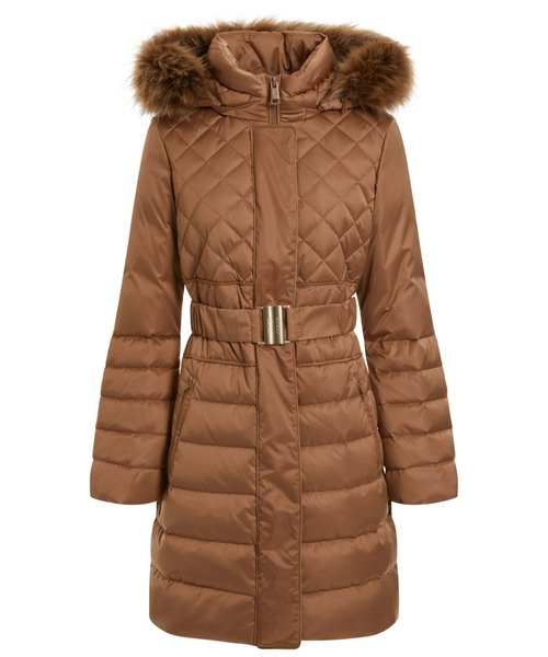 Guess（ゲス）の「Lolie Down Jacket（ダウンジャケット/コート・レディース・ブラウン/ブラック・X-SMALL/SMALL/MEDIUM）」の7枚目の写真