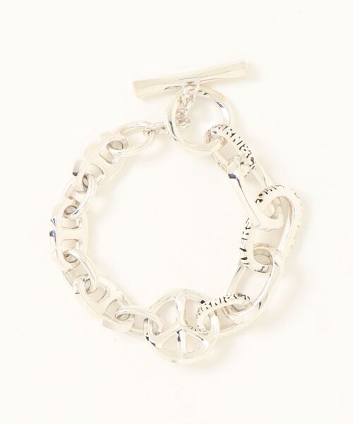 GARNI（ガルニ）の「MYne マイン / GARNI PEACE Bracelet ガルニコラボレーションピースブレスレット / G09GA101（ブレスレット・メンズ・シルバー・FREE）」の2枚目の写真