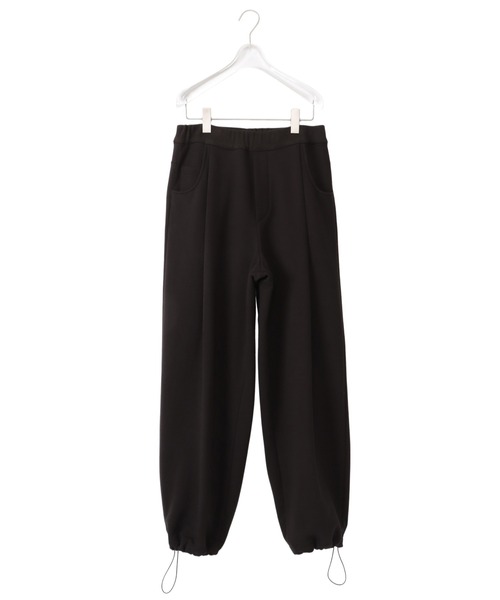 NEONSIGN（ネオンサイン）の「NEONSIGN ネオンサイン / Icon line wide room slacks アイコンライン ワイドルームスラックス（セットアップ）イージーパンツ  / N1623（スウェットパンツ・メンズ・ブラック/杢グレー・38/44/46/48/42）」の2枚目の写真