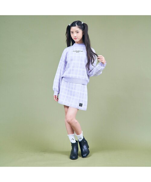 algy(アルジー)の「モノグラムクルーソックス(ソックス/靴下・キッズ・ブラウン/ブラック/オフホワイト・21/24)」の10枚目の写真