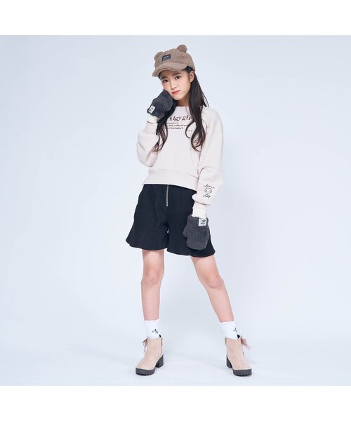 algy(アルジー)の「モノグラムクルーソックス(ソックス/靴下・キッズ・ブラウン/ブラック/オフホワイト・21/24)」の11枚目の写真