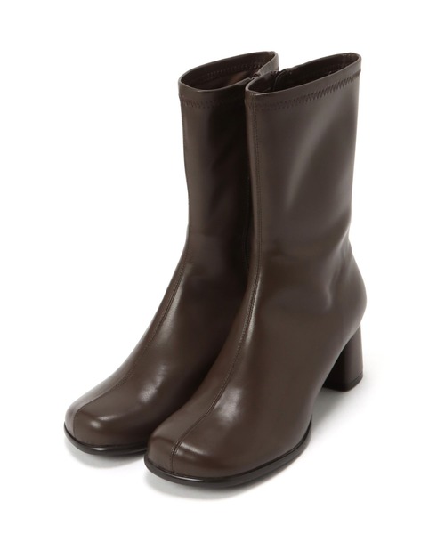 LEPSIM（レプシィム）の「オブリークトゥミディブーツ　175491（ブーツ・レディース・ブラック/ブラウン・MEDIUM/LARGE）」の7枚目の写真