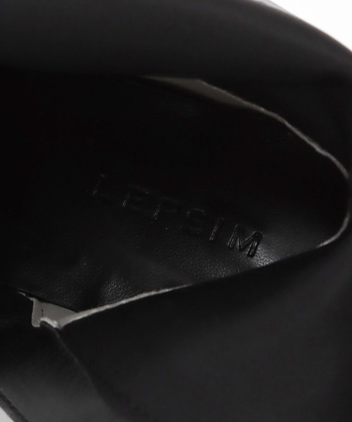 LEPSIM（レプシィム）の「オブリークトゥミディブーツ　175491（ブーツ・レディース・ブラック/ブラウン・MEDIUM/LARGE）」の17枚目の写真