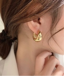 【OKUOKU 0909】 ティアドロップデザインピアス oku-pierce-671654170926-689 I
