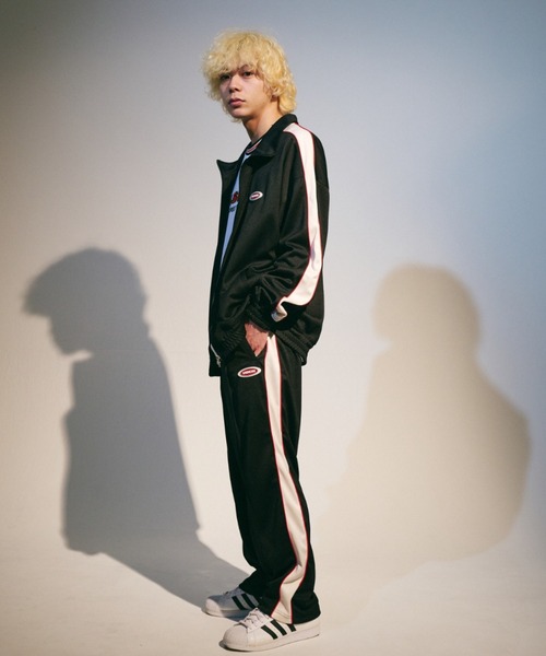 5色 ストリートスタイル セットアップ 4XL サイドダブルラインセットアップ（全2色） / HWG628 | HiGHWAY