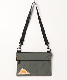 旅先やおでかけで活躍【KELTY】ナイロンサコッシュ/ VINTAGE FLAT POUCH SM