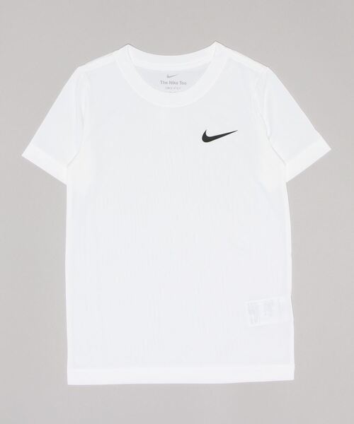 NIKE(ナイキ)の「《NIKEアパレル》ナイキ YTHDRI-FITRLGDLBRS/STシャツ(Tシャツ/カットソー・キッズ・ホワイト/ブラック/ロイヤルブルー/イエロー系その他/グレー/ライトグリーン・130/160/150/140)」の2枚目の写真