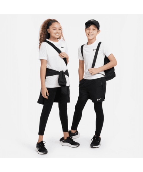 NIKE(ナイキ)の「《NIKEアパレル》ナイキ YTHDRI-FITRLGDLBRS/STシャツ(Tシャツ/カットソー・キッズ・ホワイト/ブラック/ロイヤルブルー/イエロー系その他/グレー/ライトグリーン・130/160/150/140)」の8枚目の写真