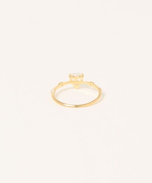 クリスタルハートリング（リング）｜flower（フラワー）の