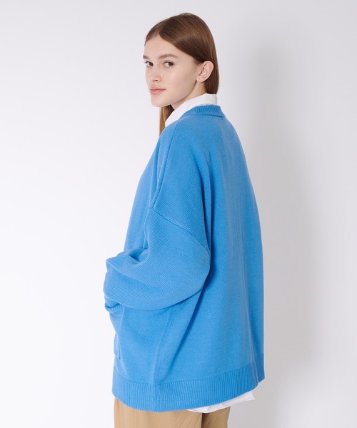 ONCILY（オンシェリー）の「OVER SIZED COLOR KNIT CARDIGAN