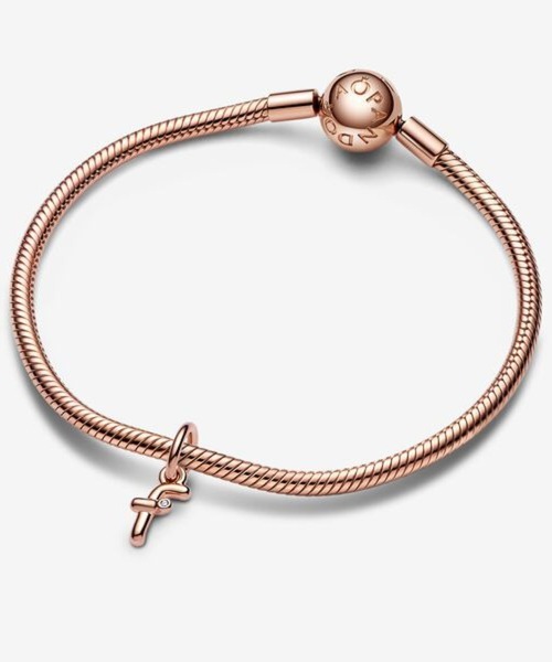 再値下げ★美品★Pandora チャーム　パープルフラワー２点セット ブルー パンジー フラワー チャーム（チャーム）｜Pandora