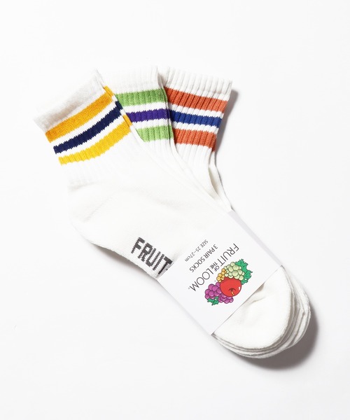 FRUIT OF THE LOOM（フルーツオブザルーム）の「FRUIT OF THE LOOM/フルーツオブザルーム Q FTL カラフルラインB 秋 秋服 2026年秋冬（ソックス/靴下・メンズ・その他1/その他・25～27cm）」の16枚目の写真