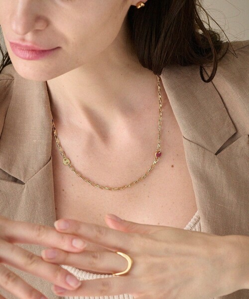 ete フルーツリバーシブルネックレス イエローゴールド エテ