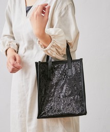 BIRTHDAY BAR | スパンコール ボックストート(トートバッグ)