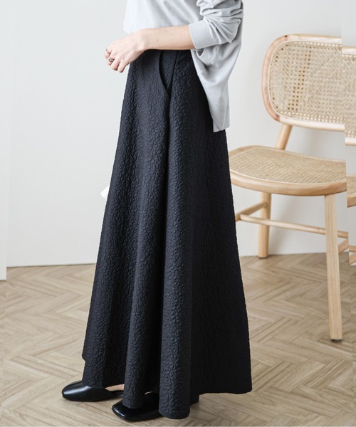 AMELY(エミリー)の「Aラインスカート(スカート・レディース・ブラック/グレー/オレンジ/ピンク/アイボリー・M/L)」の21枚目の写真