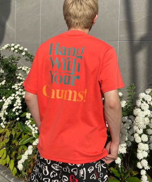 CHUMS（チャムス）の「CHUMS/チャムス Picnic Booby Pocket T-Shirt Tシャツ/半袖 アウトドア/キャンプ CH01-2192（Tシャツ/カットソー・メンズ・ブラック/レッド/グリーン/ホワイト・XXL/M/L/XL）」の4枚目の写真