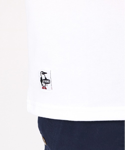 CHUMS（チャムス）の「CHUMS/チャムス Picnic Booby Pocket T-Shirt Tシャツ/半袖 アウトドア/キャンプ CH01-2192（Tシャツ/カットソー・メンズ・ブラック/レッド/グリーン/ホワイト・XXL/M/L/XL）」の11枚目の写真