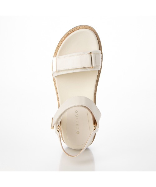 carino（カリーノ）の「厚底スポーティーサンダル（サンダル・レディース・ベージュ/シルバー/アイボリー/ブラック・S/M/L/LL）」の8枚目の写真