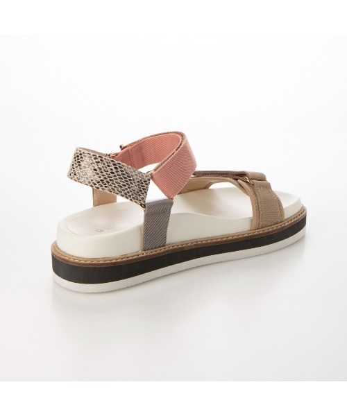 carino（カリーノ）の「厚底スポーティーサンダル（サンダル・レディース・ベージュ/シルバー/アイボリー/ブラック・S/M/L/LL）」の13枚目の写真