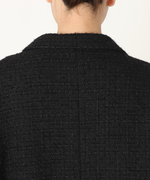 deuxieme classe Oversized ツイード ジャケット Oversized ツイード ジャケット（その他アウター）｜Deuxieme