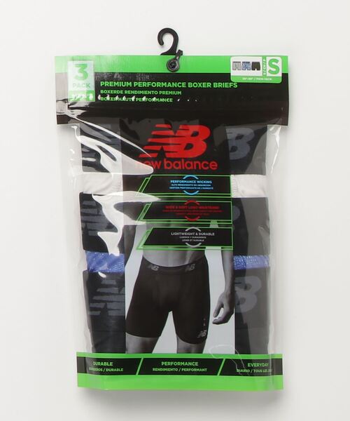 NEW BALANCE（ニューバランス）の「プレミアムボクサー ６インチ 　前開き　3P（ボクサーパンツ・メンズ・その他・SMALL/MEDIUM/LARGE/X-LARGE）」の2枚目の写真