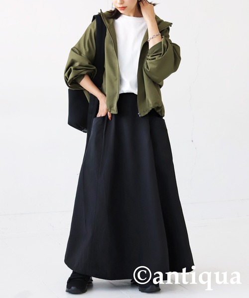 antiqua（アンティカ）の「フレアポケットスカート（スカート・レディース・ブラック・FREE）」の20枚目の写真