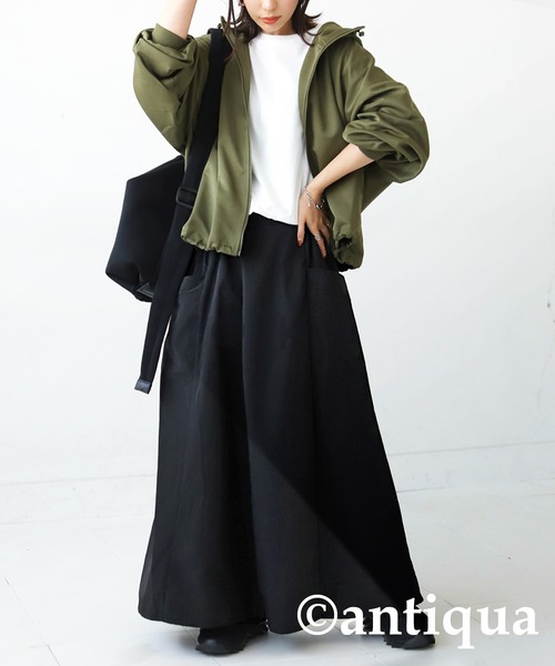 antiqua（アンティカ）の「フレアポケットスカート（スカート・レディース・ブラック・FREE）」の15枚目の写真
