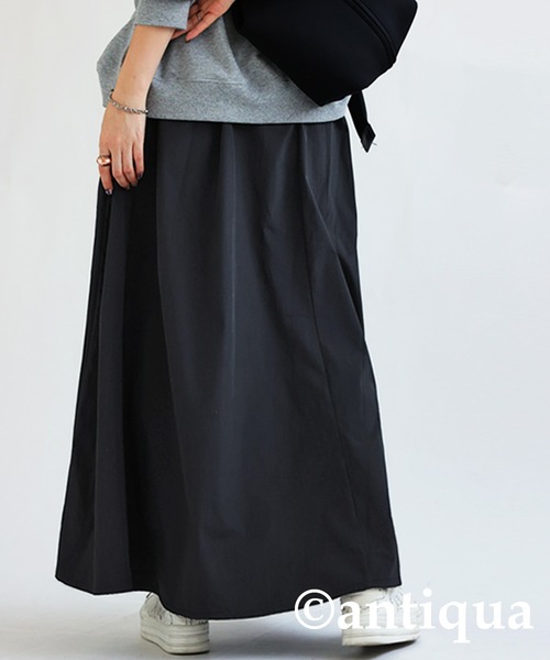 antiqua（アンティカ）の「フレアポケットスカート（スカート・レディース・ブラック・FREE）」の2枚目の写真