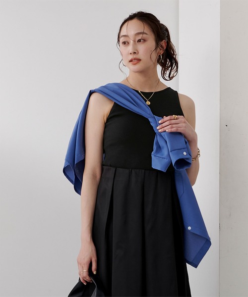 カップツキアメリカンスリーブタンクトップ