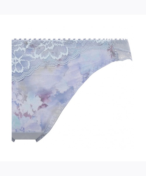 AMOSTYLE BY Triumph(アモスタイルバイトリンプ)の「レギュラーショーツ スカイヴェール AMST1425 Mini JX(ショーツ・レディース・ホワイト/ブルー/ベージュ・M/L)」の6枚目の写真