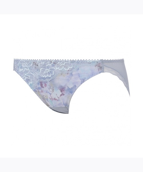 AMOSTYLE BY Triumph(アモスタイルバイトリンプ)の「レギュラーショーツ スカイヴェール AMST1425 Mini JX(ショーツ・レディース・ホワイト/ブルー/ベージュ・M/L)」の8枚目の写真