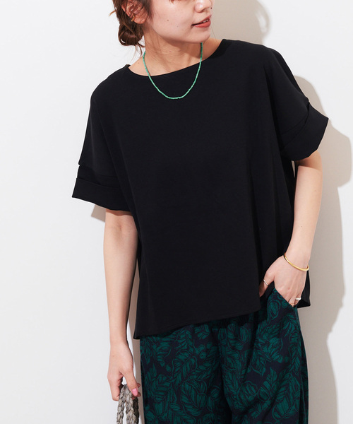 JOURNAL STANDARD relume（ジャーナルスタンダード　レリューム）の「《追加》ADDICTポンチクルーネックタックプルオーバー（Tシャツ/カットソー・レディース・ホワイト/チャコールグレー/ブラック/ベージュ・FREE）」の8枚目の写真