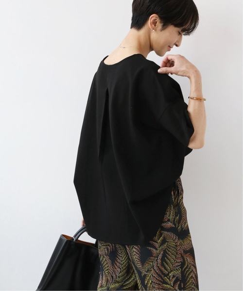 JOURNAL STANDARD relume（ジャーナルスタンダード　レリューム）の「《追加》ADDICTポンチクルーネックタックプルオーバー（Tシャツ/カットソー・レディース・ホワイト/チャコールグレー/ブラック/ベージュ・FREE）」の18枚目の写真