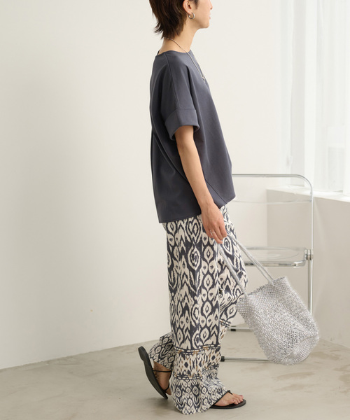 JOURNAL STANDARD relume（ジャーナルスタンダード　レリューム）の「《追加》ADDICTポンチクルーネックタックプルオーバー（Tシャツ/カットソー・レディース・ホワイト/チャコールグレー/ブラック/ベージュ・FREE）」の20枚目の写真